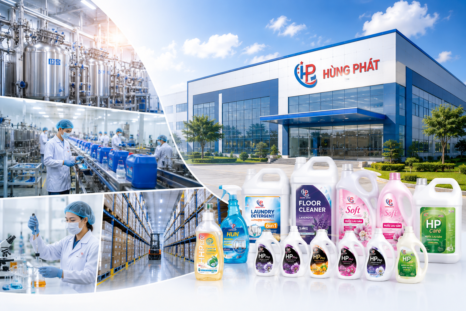 Tổng quan thương hiệu Hùng Phát – nhà máy, sản phẩm và đội ngũ